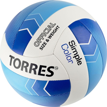 Купить Мяч волейбольный Torres Simple Color любительский р.5 в Кириллове 